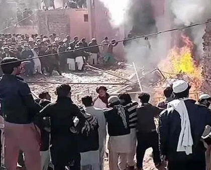 Pakistan Khyberpakhtun Hindu Temple Demolished By Muslim