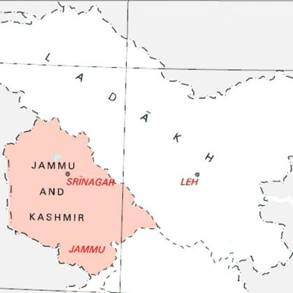 Jammu Kashmir Map 21