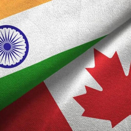 Indian Canada Flag