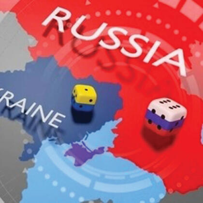 Ukraine Vs Russia Map Flags