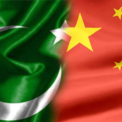 China Pakistan Flag