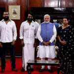 Mrs Ashwini Puneet Rajkumar Meets Modi