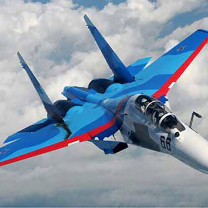 Sukhoi Su 30 Inflight
