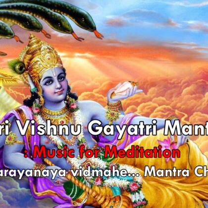 Vishnu Gayatri Mantra Youtube Thumbnail