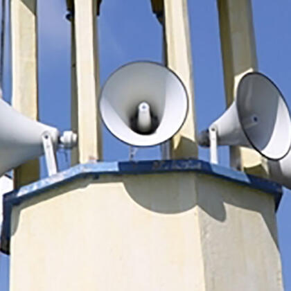 Speakers On Masjid