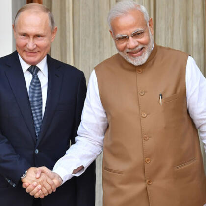Modi Putin India Russia Sign $5 Billion S 400 Deal