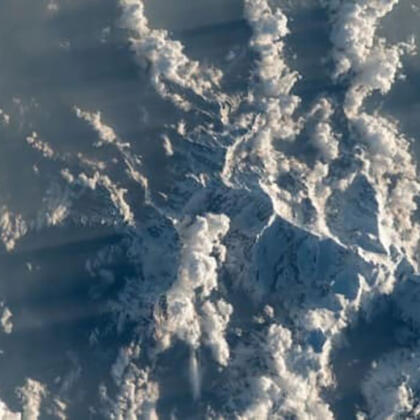 Himalaya From Space Station
