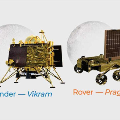 Vikram Lander And Pragyan Rover Isro