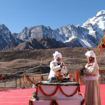 Pm Modi Jagewashwari Mandir Parvati Kund