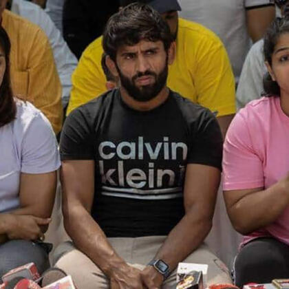 Bajrang Punia Vinesh Fogat Sakshi Mallik