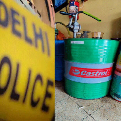 Delhi Police Crime Branch Raid