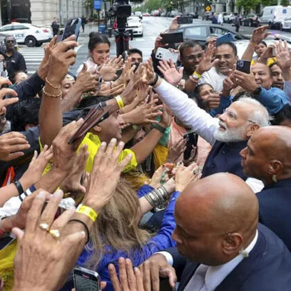 Narendra Modi Meets With The Indians In Us