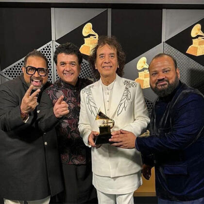 Shankar Mahadevan Zakir Hussain Grammy Award