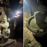 रायचूर जिल्ह्यात आणि अयोध्येजवळच सापडली विष्णूची प्राचीन मूर्ती, शिवलिंग