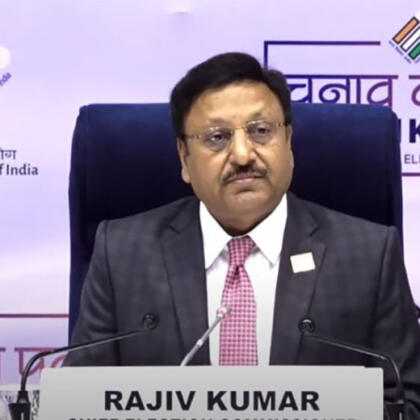 Election Commissioner Rajiv Kumar 2024